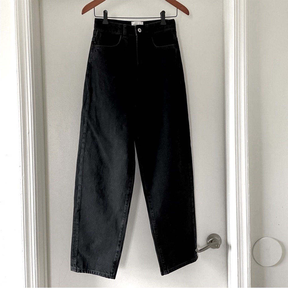 NWT Les Coyotes de Paris Black High-Waisted Women Jeans - Picture 2 of 5